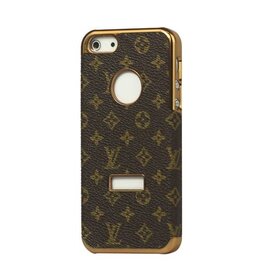 Louis Vuitton iPhone 5 Case met Gouden Frame