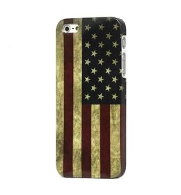 Vintage Vlag van Amerika Case iPhone 5