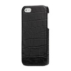 Krokodillen Leren Hard Case voor iPhone 5 - Zwart