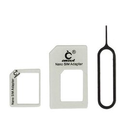 Nano SIM Kaart Adapter - Wit