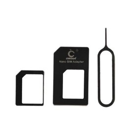 Nano SIM Kaart Adapter - Zwart