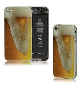 iPhone 4S Back cover / Achterkant - Schuimend Bier