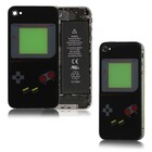 iPhone 4S back cover / Achterkant 'Gameboy' - Zwart
