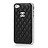 iPhone Leren Chanel Style Case - Zwart