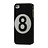 iPhone Biljartbal Zwarte 8 Case