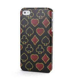 iPhone Speelkaarten Patroon Hard Case