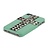 iPhone Witte Hard Case met Zilveren Studded Kruis
