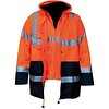 M-Wear 0980 4-in-1 parka fluor geel of oranje