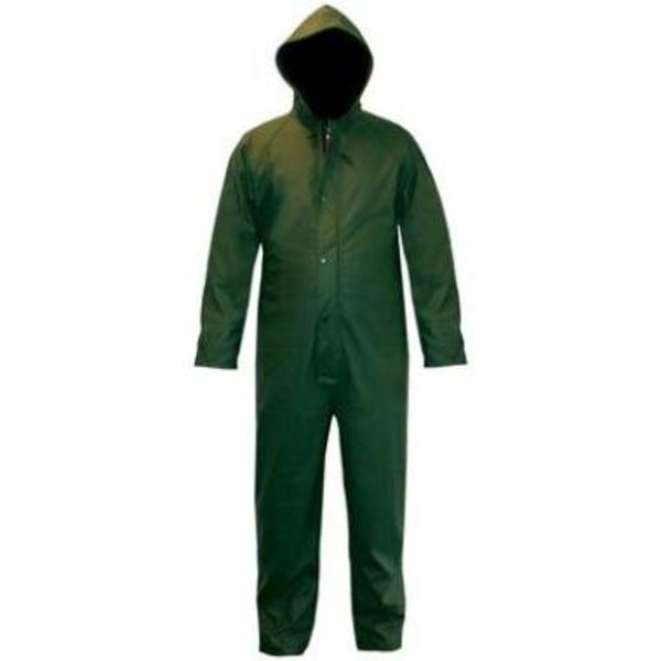  regenoverall m-wear premium 5400 warona groen en marineblauw