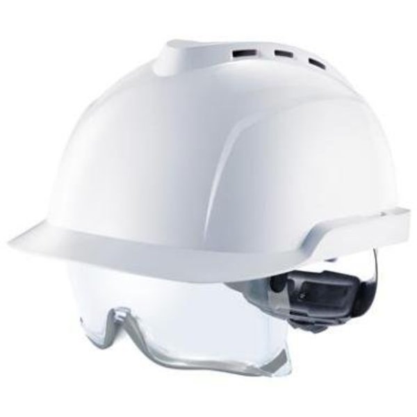  MSA V-Gard 930 geventileerde veiligheidshelm met ingebouwde overzetbril