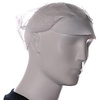 Baret model haarnet met klep wit 100 st