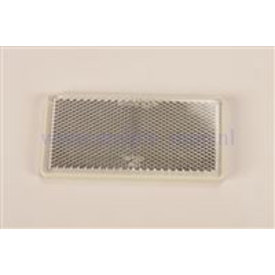  Reflector zelfklevend wit 104mm x 51mm