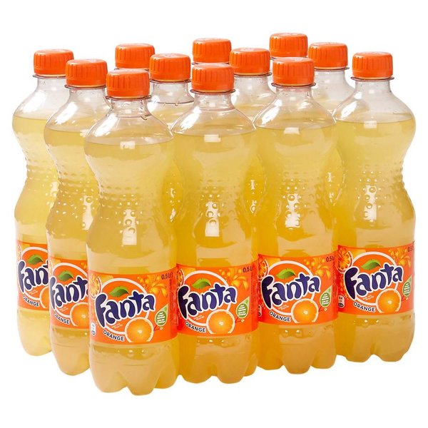  Fanta regular petfles 0,5 L 12st