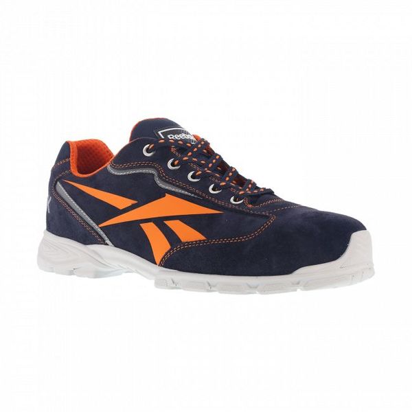  Reebok 1012  light S1P Blue/orange  Maat: 44