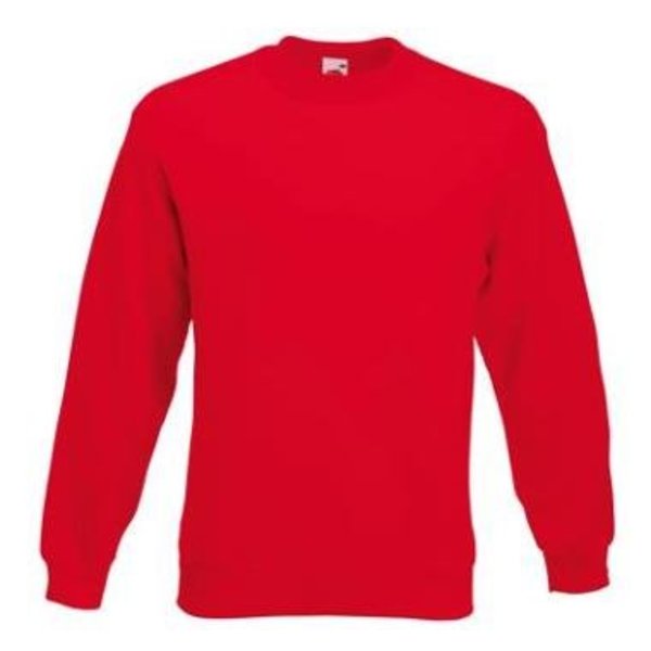  Sweater set-in Sweat rood XL