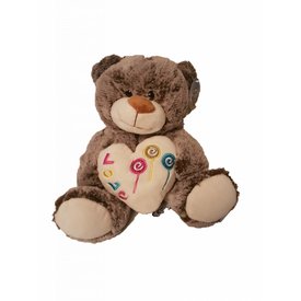  beertje met hart love 20cm