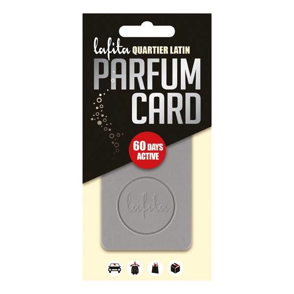  LAFITA parfum card Quartier Latin