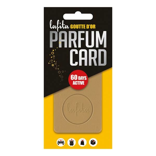  LAFITA parfum card Goutte D'Or