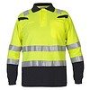 HYDROWEAR Marbella Polo lange mouw fluor geel/zwart