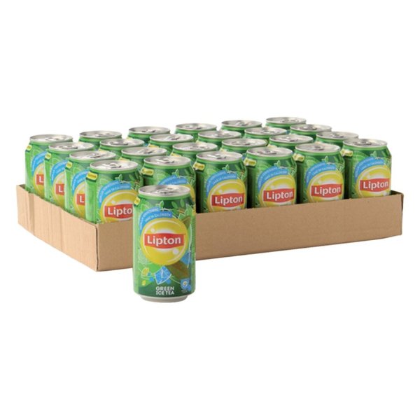  tray Lipton green ice tea 33cl 24 blikjes