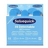 Salvequick blue detectable pleisters 6 x 35 stuks