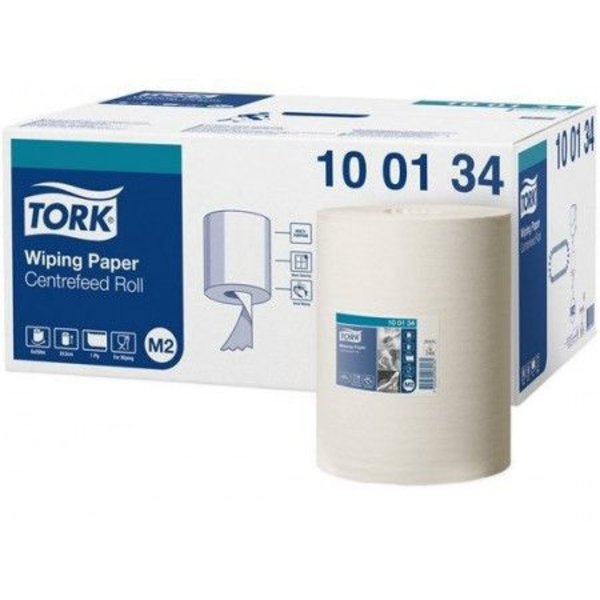  TORK Midirol 1-laags,wit 275 M X 24,5 CM, Doos a 6 rollen