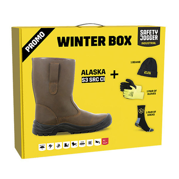  safetyjogger promobox Alaska laars bruin