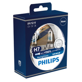  Philips 12972RVS2 H7 Racing Vision set 2st