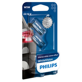  Philips 12961NBVB2 W5W White Vision 2 in blister