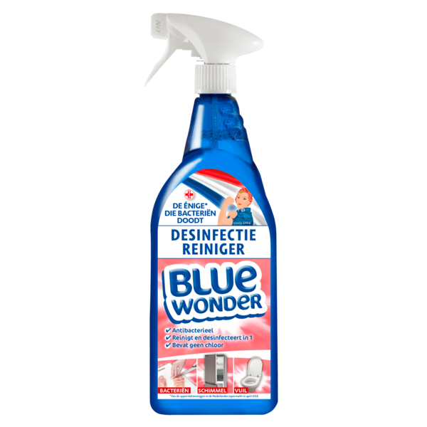  Blue wonder desinfectie reiniger 750ml