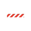 vloer tape rood/wit 33M x 50mm