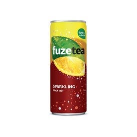 Fuze Tea Sparkling Black Tea 24 x ,025cl