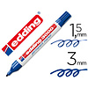 Permanent marker edding blauw 10stuks 1,5-3 mm