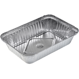  Aluminium bakje 187- 650cc 203x111x33mm 100 stuks