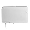 Euro White Quartz mini duo jumbo toiletrolhouder