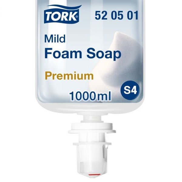  TORK 6ST SCHUIM SOAP MILD 6X1LTR 520501