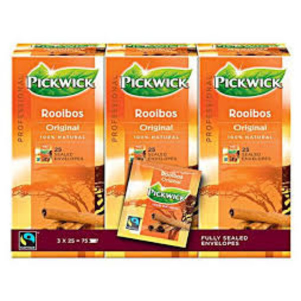  thee rooibos honing 3x25= 75 cups