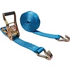 spanband blauw 35mm ratel en haken 1 x 6m 3ton