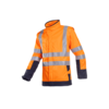 Sioen 9633 Heathert softshell jas ARC Oranje/MARINE maat: S