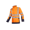 Sioen 9633 Playford softshell jas ARC ORANJE/MARINE maat: L