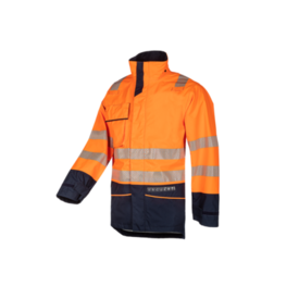  Sioen Kaldvik parka ORANJE/MARINE ARC  maat: S t/m 3XL