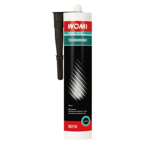  Womi W216 Technobond Zwart 290ml