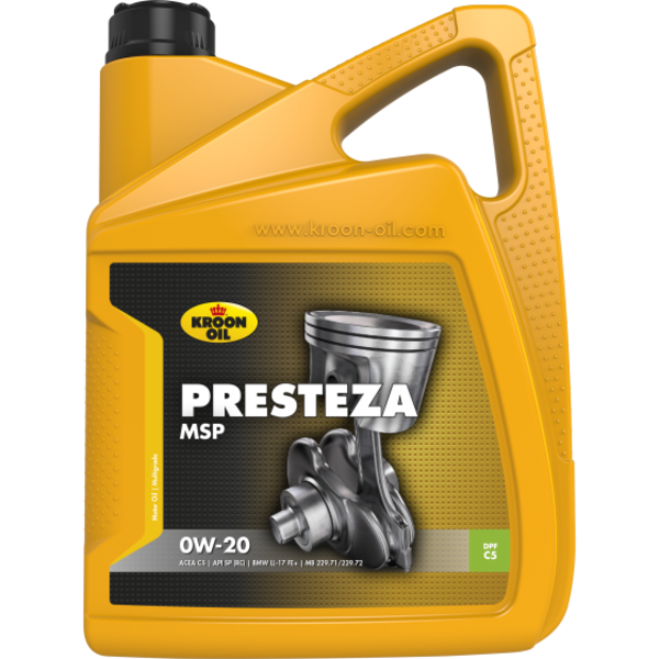  kroon (kl) Presteza MSP 0W20 5l