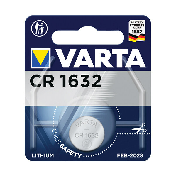  Varta Knoopcel 3V CR1620 Blister 1st (0568004)