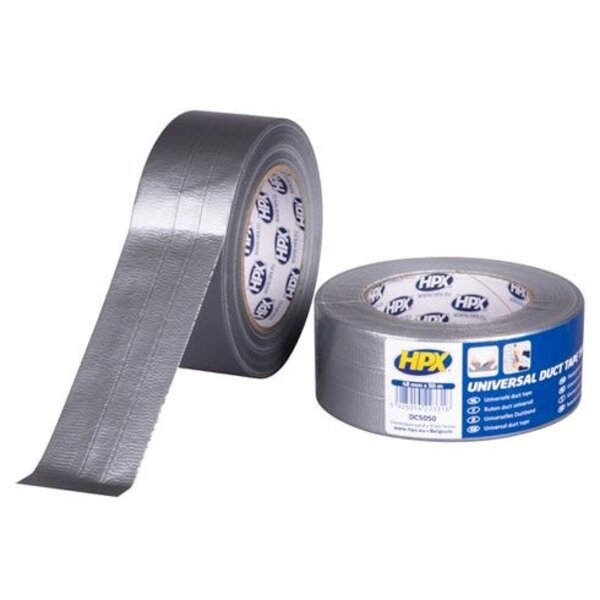  HPX Duct Tape 1900 Universeel 48mm x 50mtr Zilver DC5050