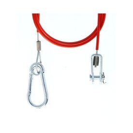  Breekkabel musketonhaak 100cm 1500N/150kg 0438116