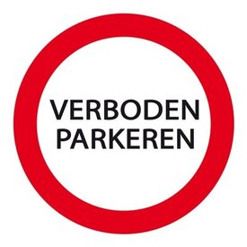  Carpoint Bord Parkeren Verboden Ø 24cm 1319021