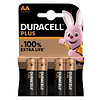 duracel alkaline plus power duralock aa 4st nieuw