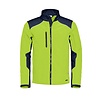 santino softshell jack tour lime/navy maat S