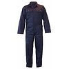 overall katoen 300gr knoop blauw mt 46